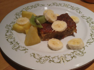 Pineapple Banana Breakfast Cake