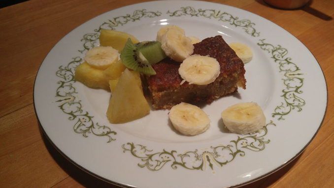 Pineapple Banana Breakfast Cake